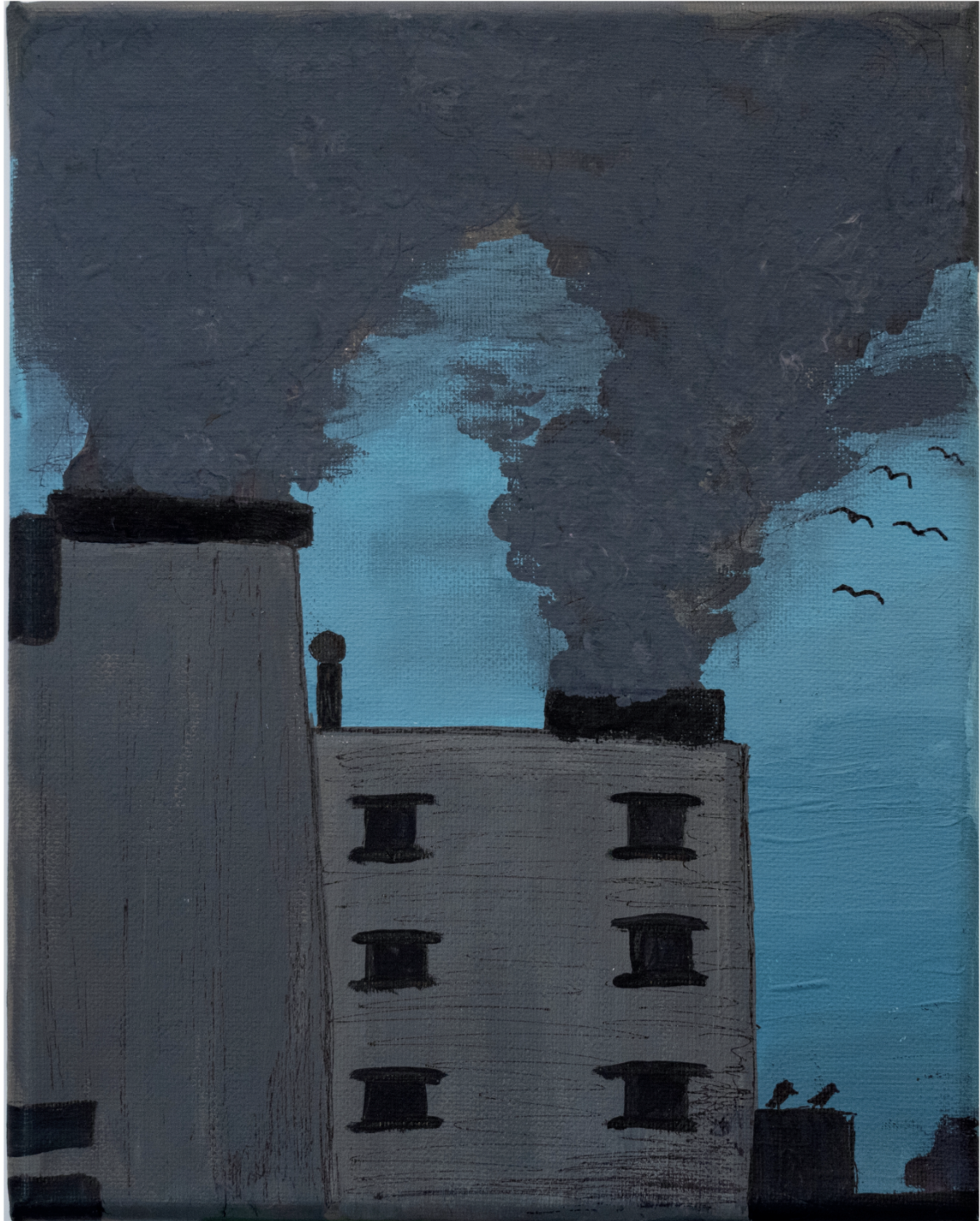 Pollution: a 3 painting series – Youth Leadership Institute